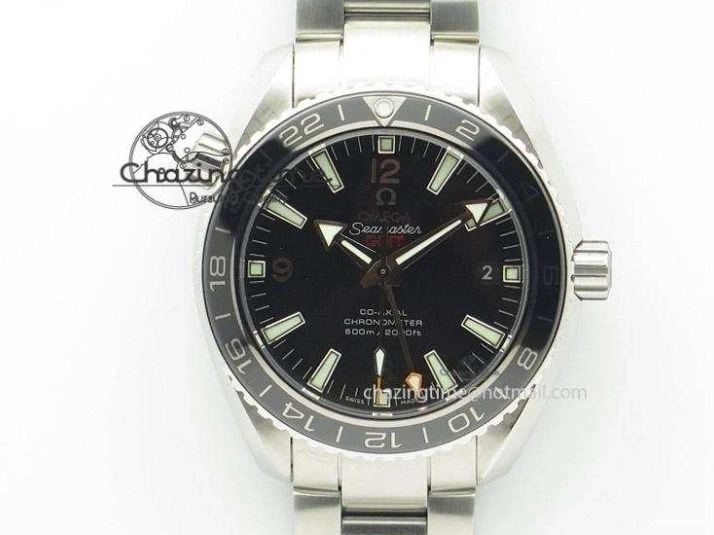 1222 UrbanChic Speedmaster Racing Master SS HKF Best Edition Blue Black Dial on SS Bracelet A 7808